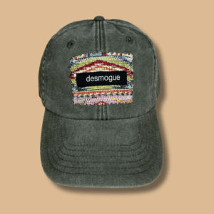 Gorra verde parche DSMG