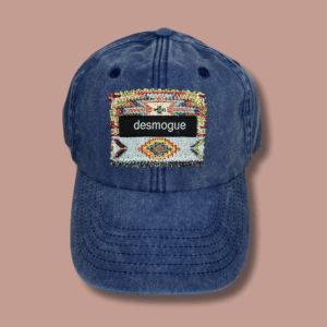 Gorra azul parche DSMG