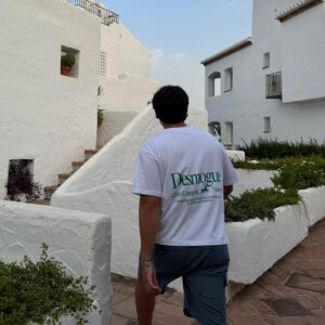 Camiseta Gryta Camping | Oversize Blanca